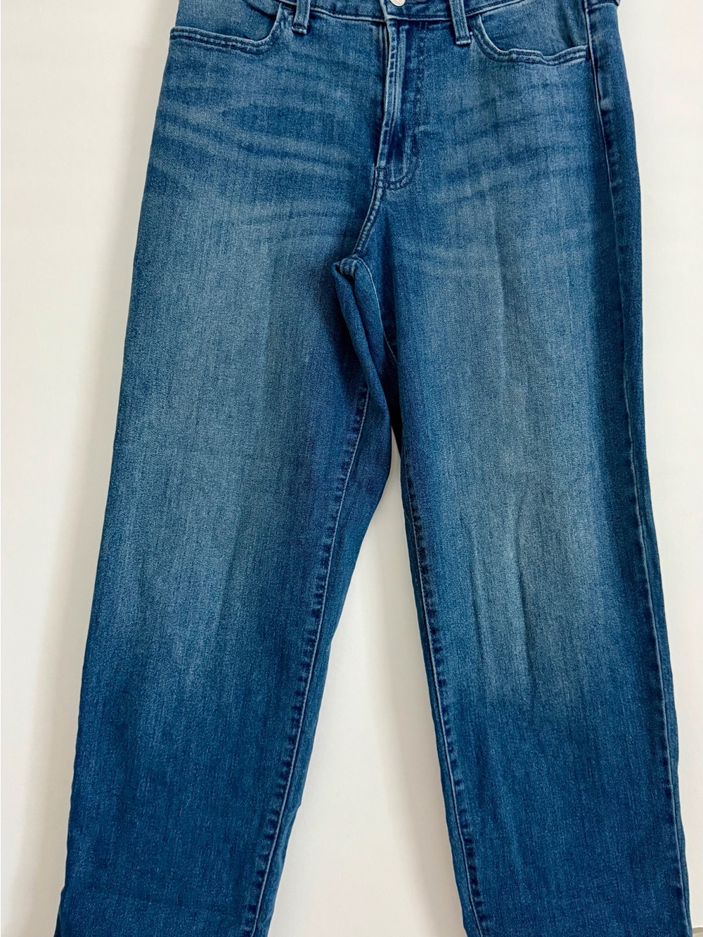 Old Navy Women's High-Rise Wow Loose Straight Leg Jeans - Blue
